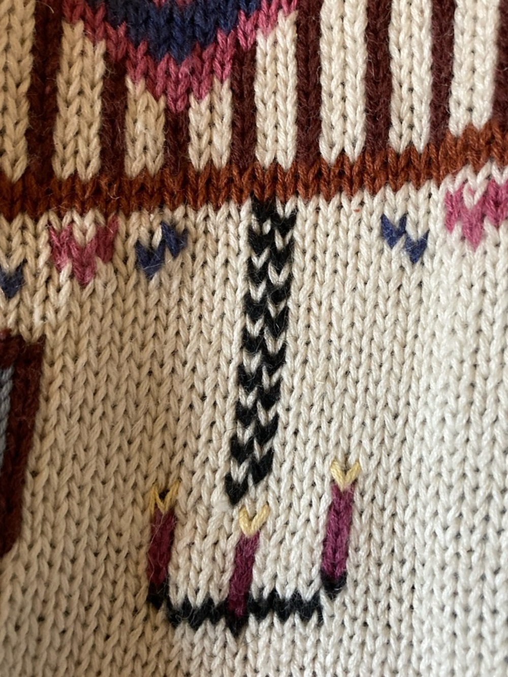 Vintage Woolrich Embroidered Sweater - XL - Picture 9 of 16